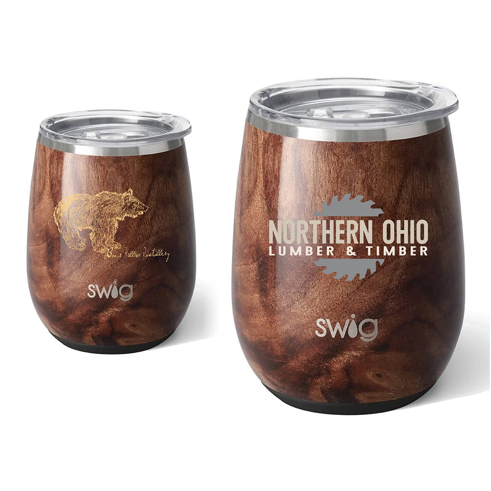 Swig® 14 oz. Print Stemless Wine Cup 1