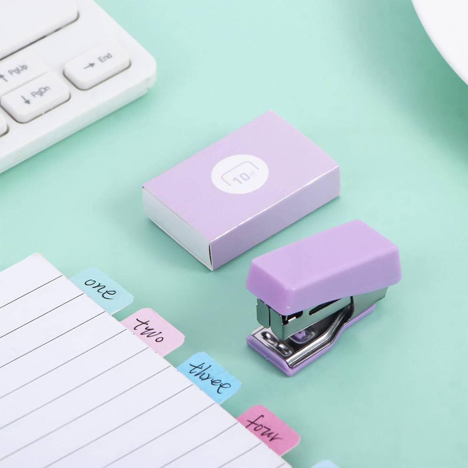 Office Portable Mini Stapler with Staple 5