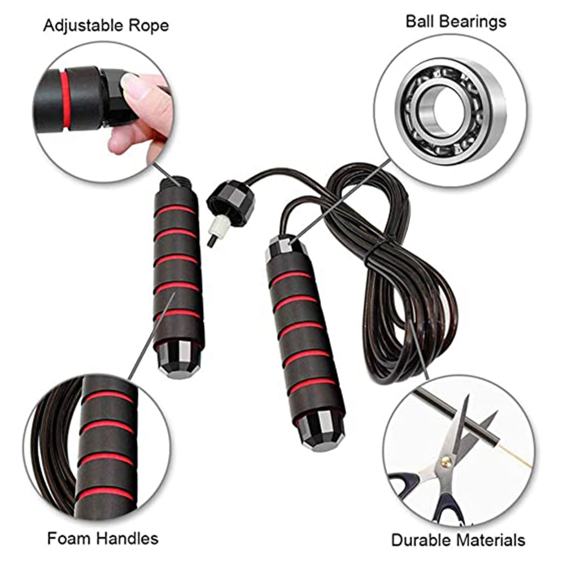 Skipping Rope With Ball Bearings 4