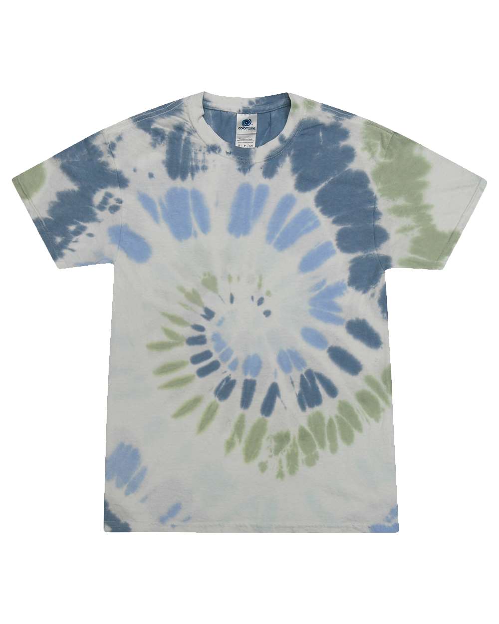 Unisex Multi-Color Tie-Dyed T-Shirt - 1000 86