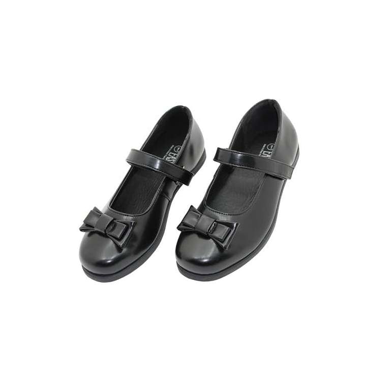 Girls' School Shoes - Black Size 11-3 Age 4-8 Years 2