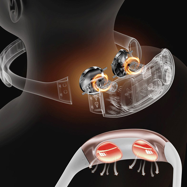 2020 hot sale new design mini intelligent neck massager 2