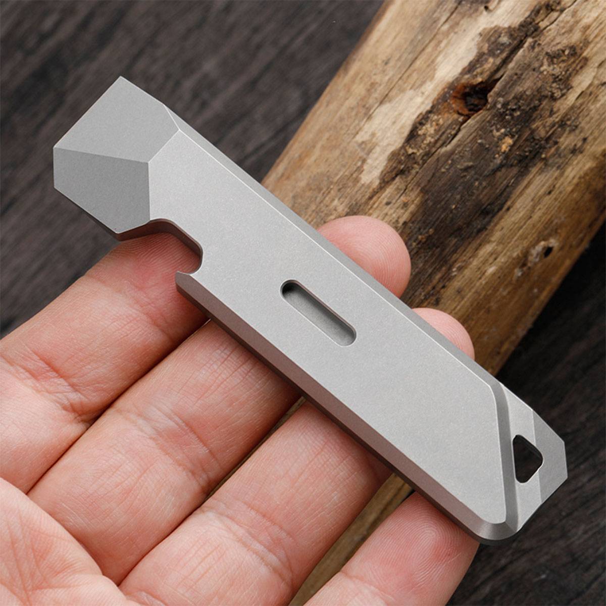 Cnc Pry Bars Multi Tool Crowbar Edc Gear Bottle Opener, Tc4 4