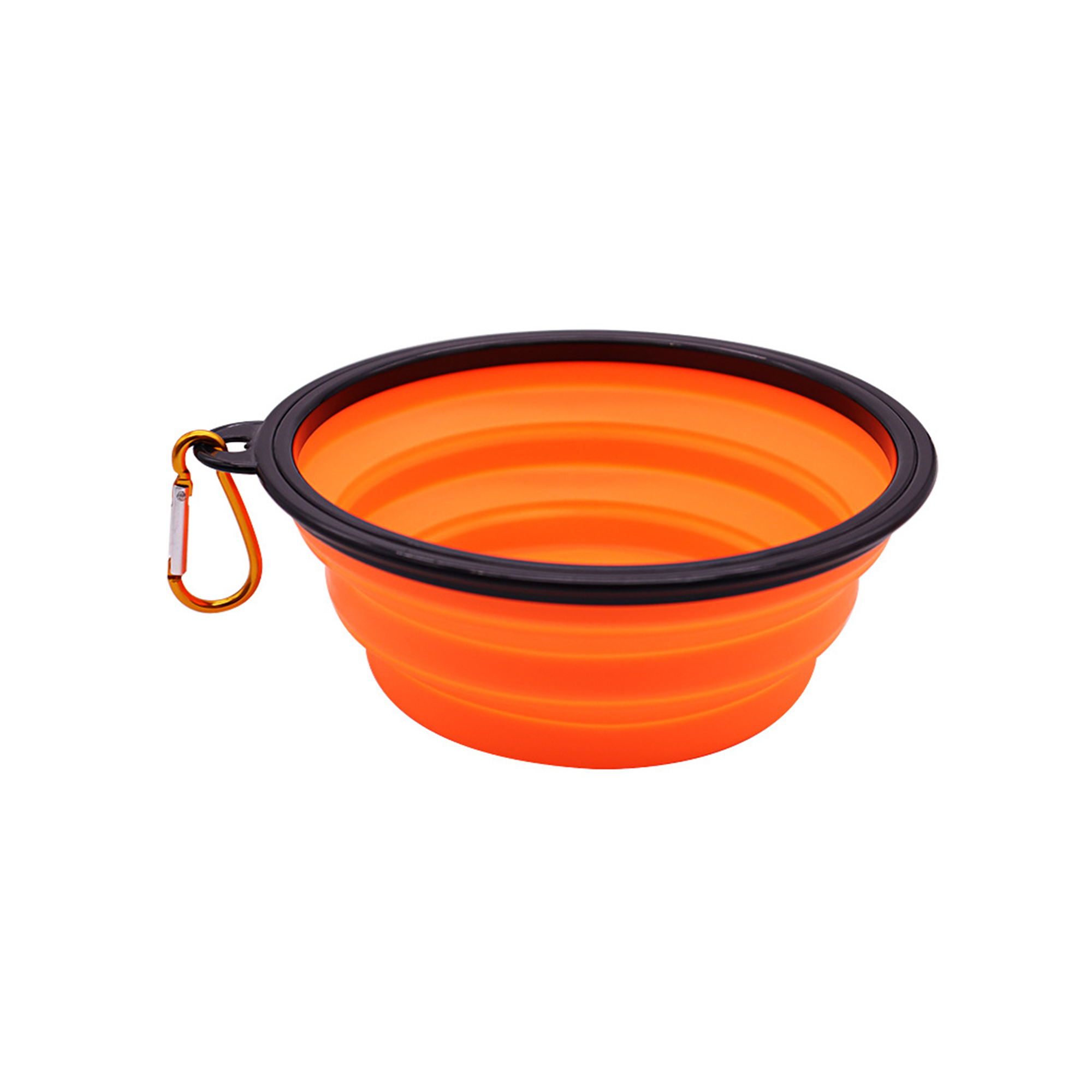 TPE Travel Dish With Carabiner 12 Ounce Capacity 11