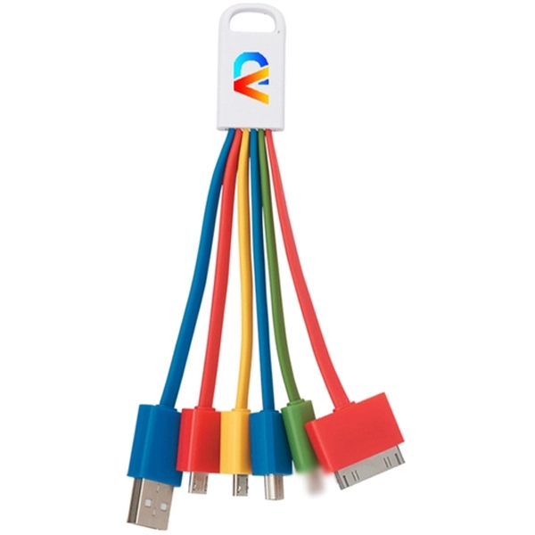 Full Color 5-in-1 Custom Charger Cord 6