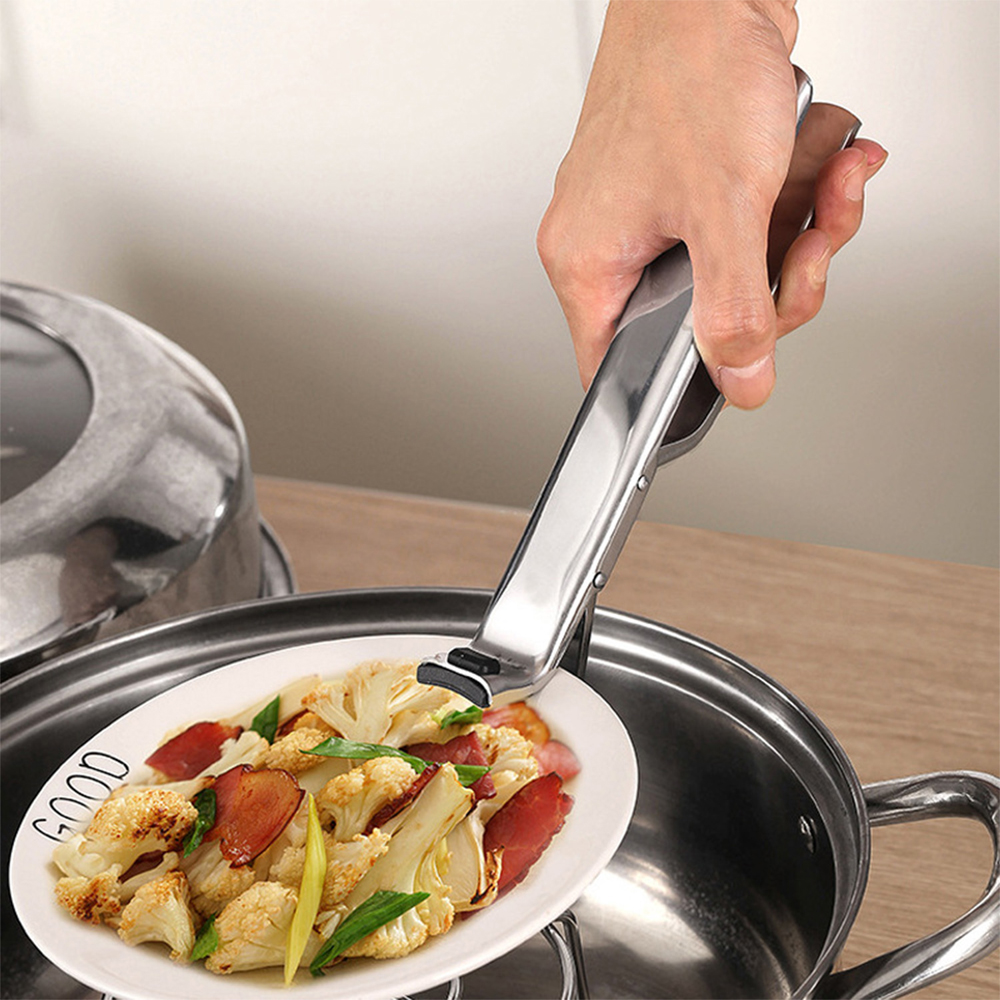 Hot Plate Gripper Stainless Steel Bowl Dish Clip 3