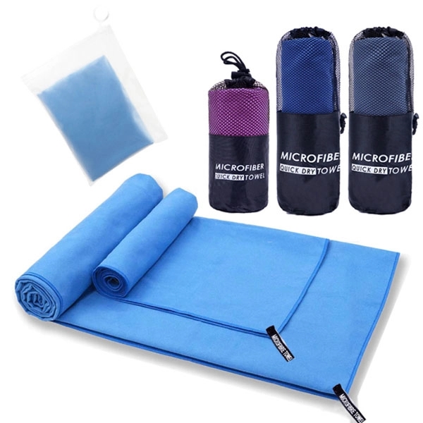 Microfiber Quick-Drying Sports Towel - 47.2 " x 19.7 " 7