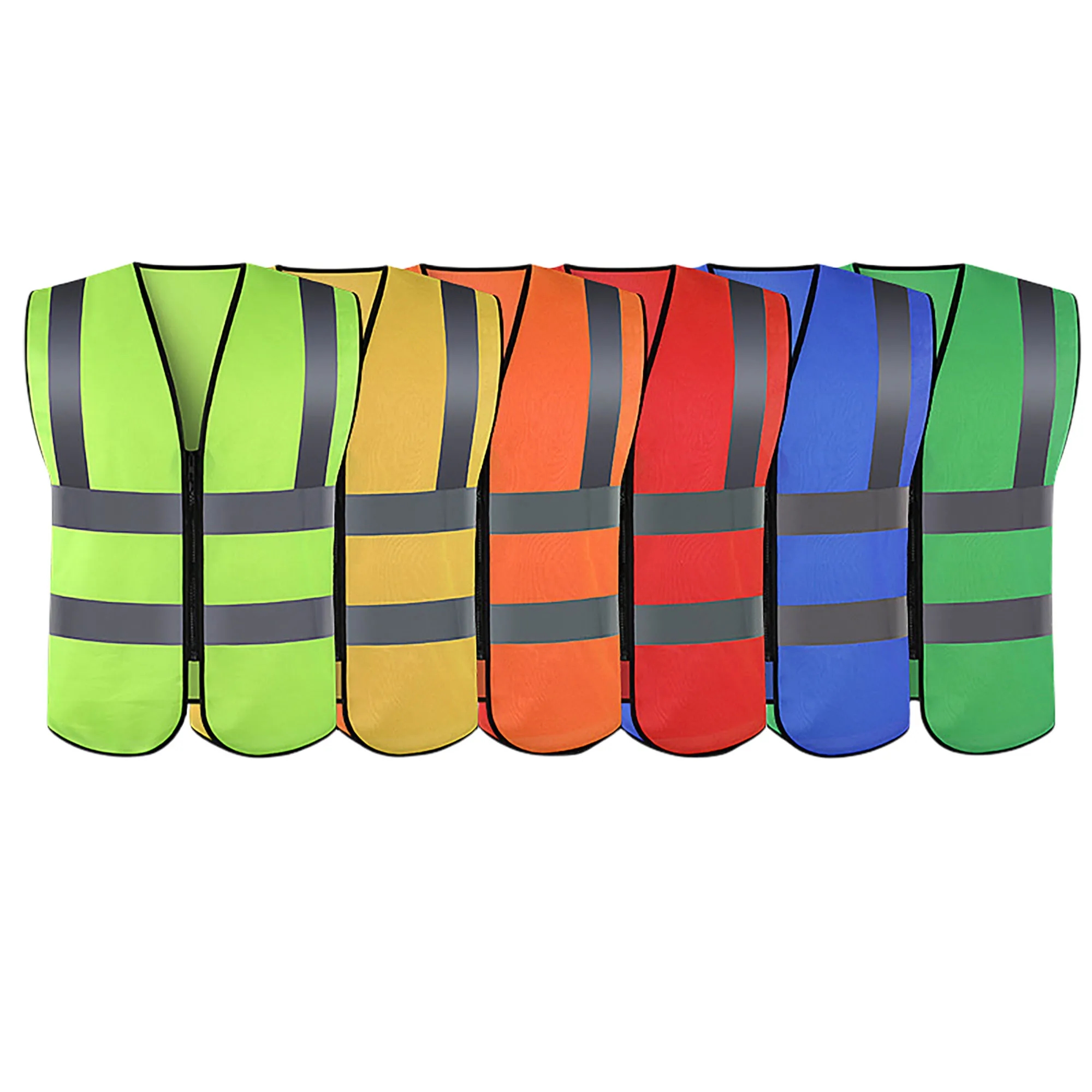 High Visibility Mesh Construction Vest for Men Women 3