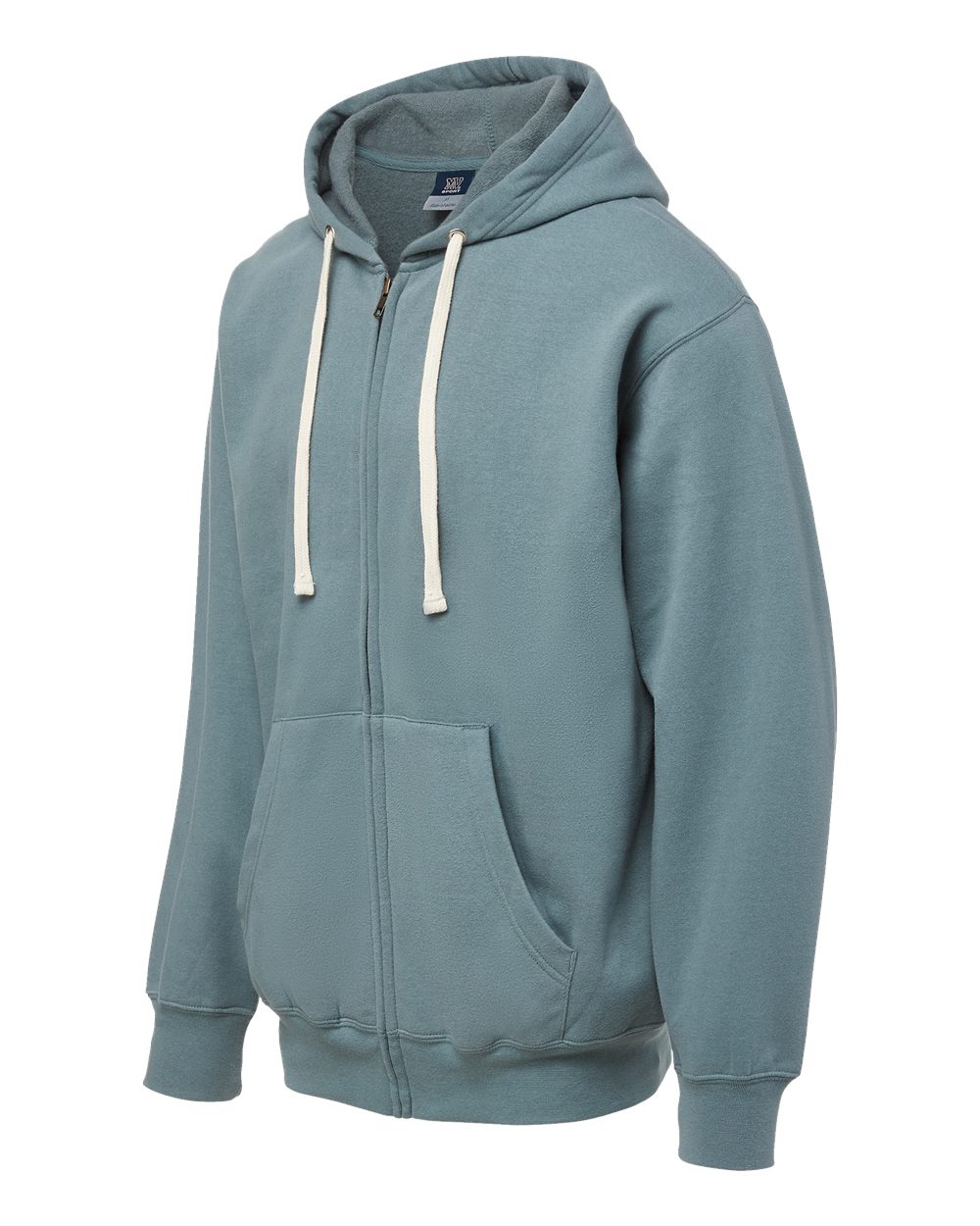 Unisex Vintage Fleece Full-Zip Hooded Sweatshirt - 22132 15