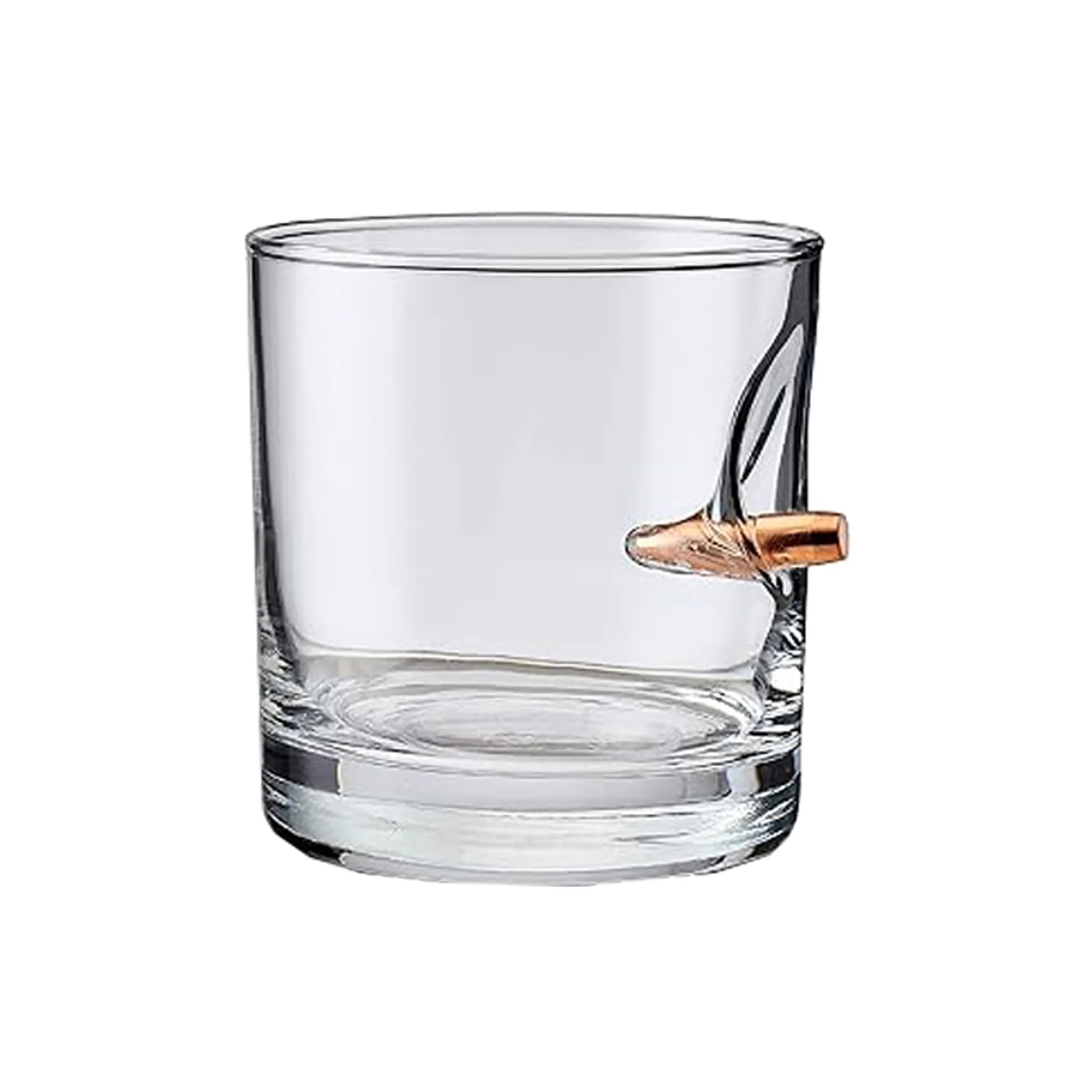 Glass Cup Creative Shape 11oz With Bullet 3