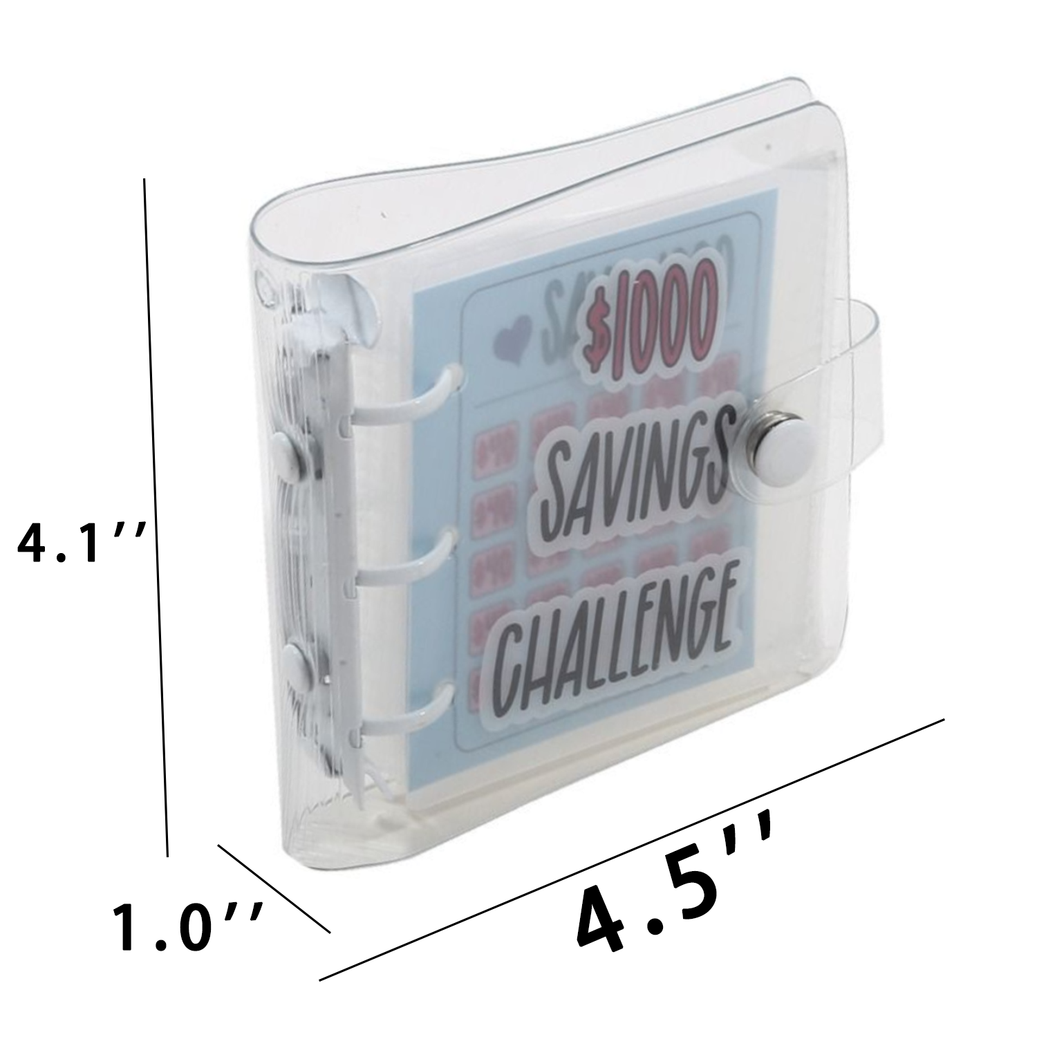 PVC Savings Binder Money Organizer 6