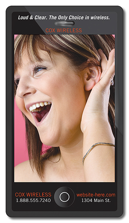 Magnet - Smart Phone Shape (2.5x4.5 Round Corners) - 20 Mil. 1