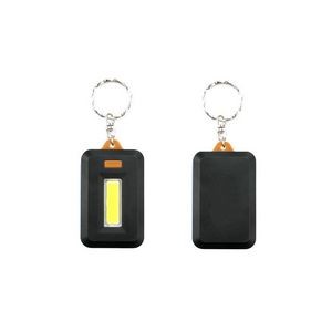 Compact Rectangle Flashlight Keychain With 3 Light Modes 18