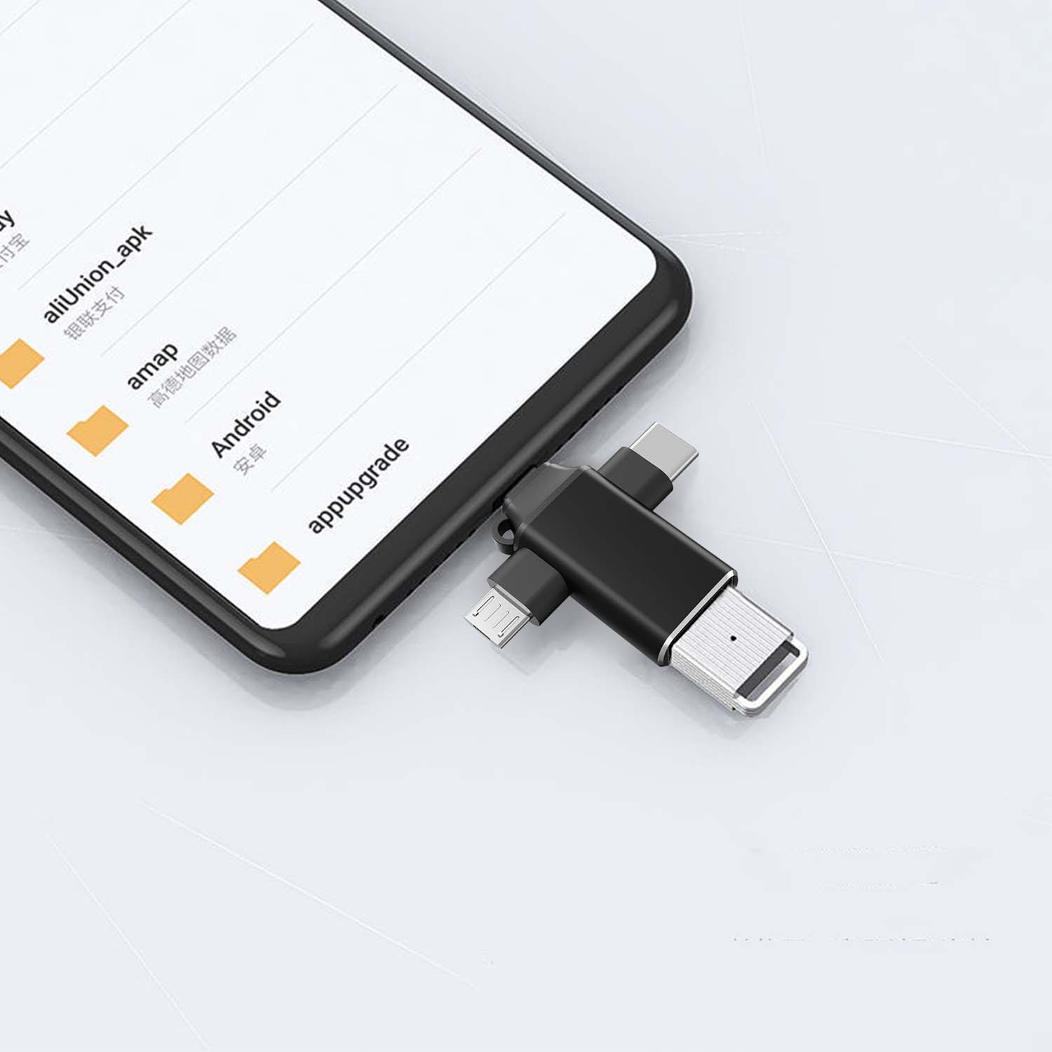 3-in-1 OTG Data Transmission Converter Adapter 3
