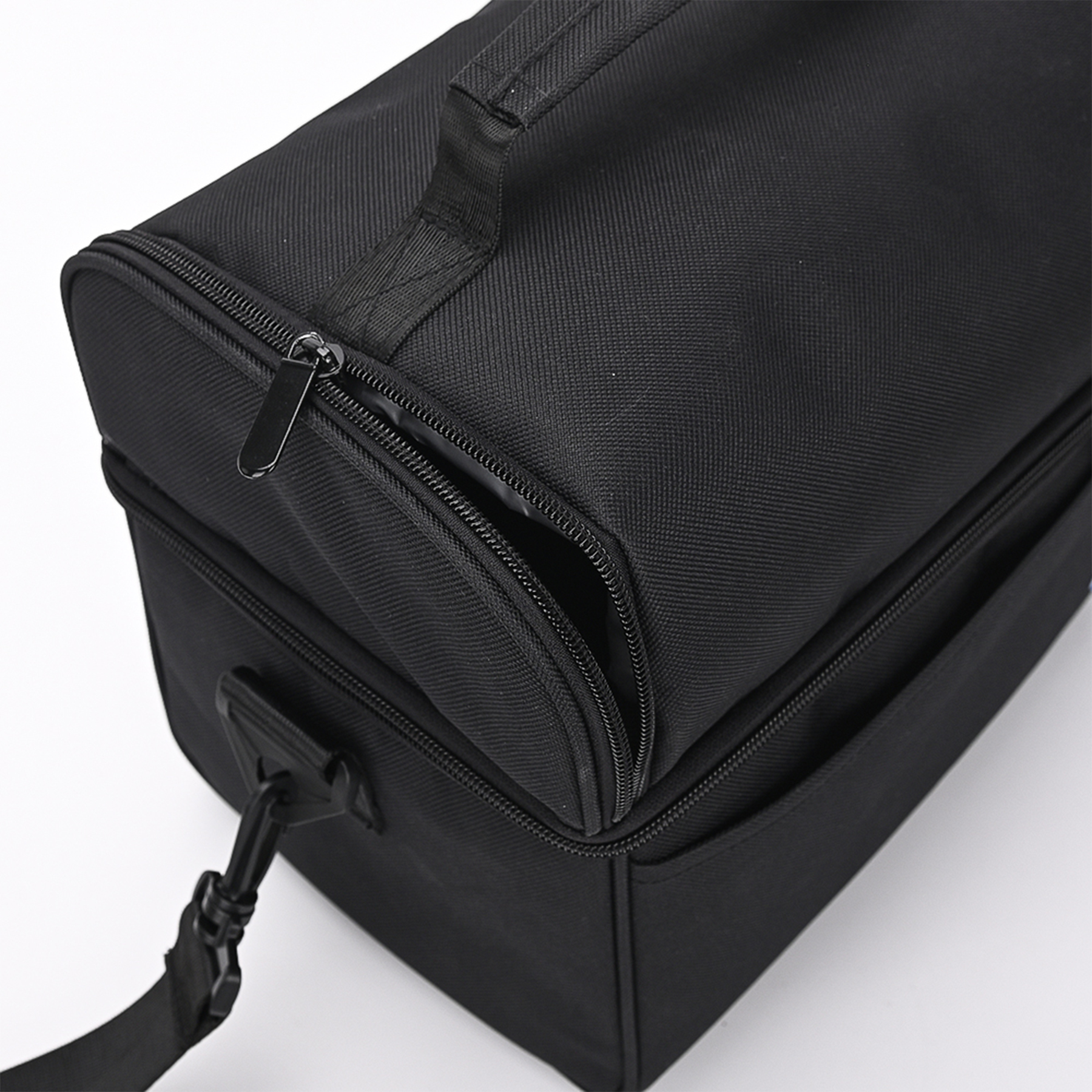 Double-Layer Polyester Crossbody Lunch Bag 5
