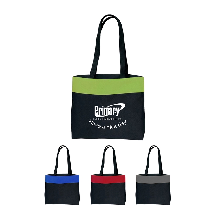 600D Poly Two-Tone Tote Bag 5