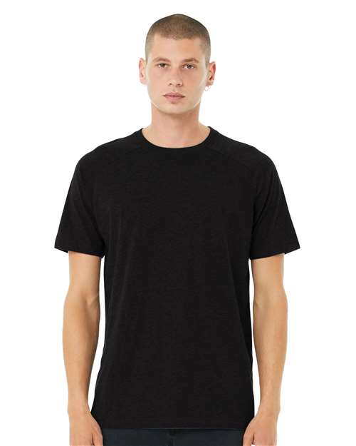 Men's Heather CVC Raglan Tee - 3201 58