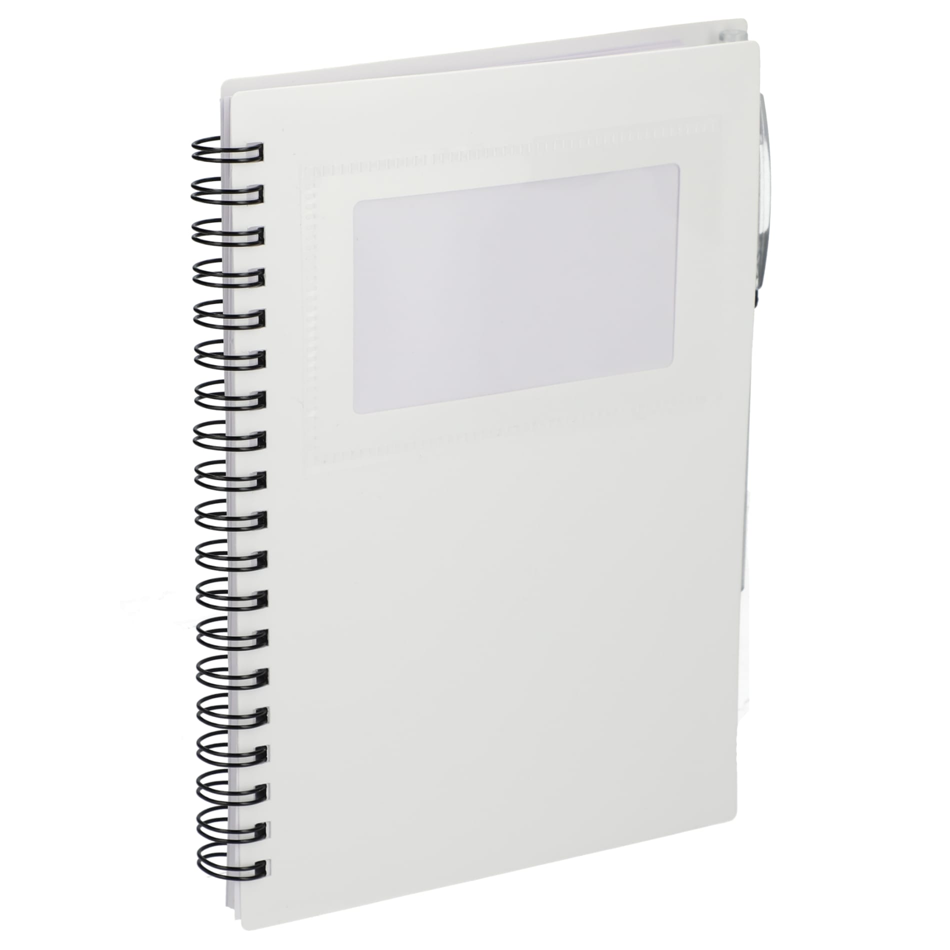 5" x 7" FSC Recycled Star Spiral Notebook with Pe
