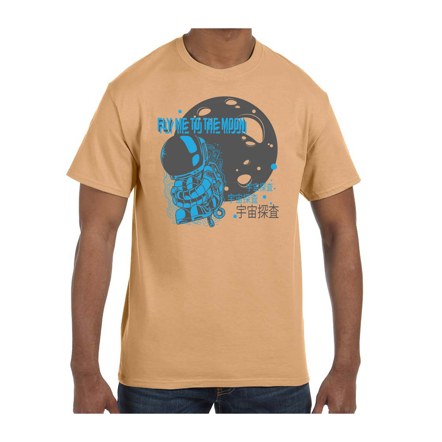 Gildan™ 5.3 oz Cotton Pre-Shrunk T-Shirt (2 Color Imprint) 63