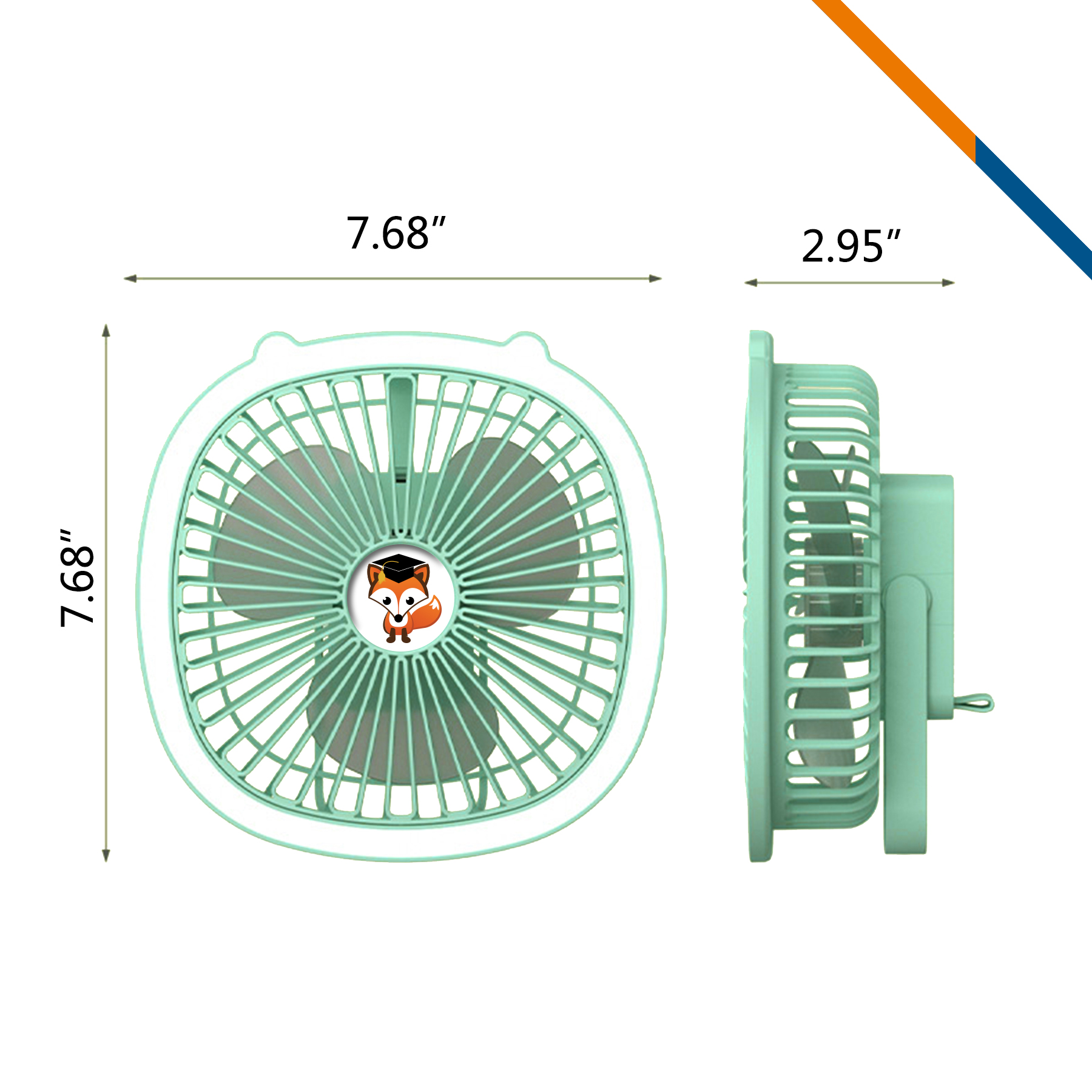 Flamon 2in1 Desktop Fan 4