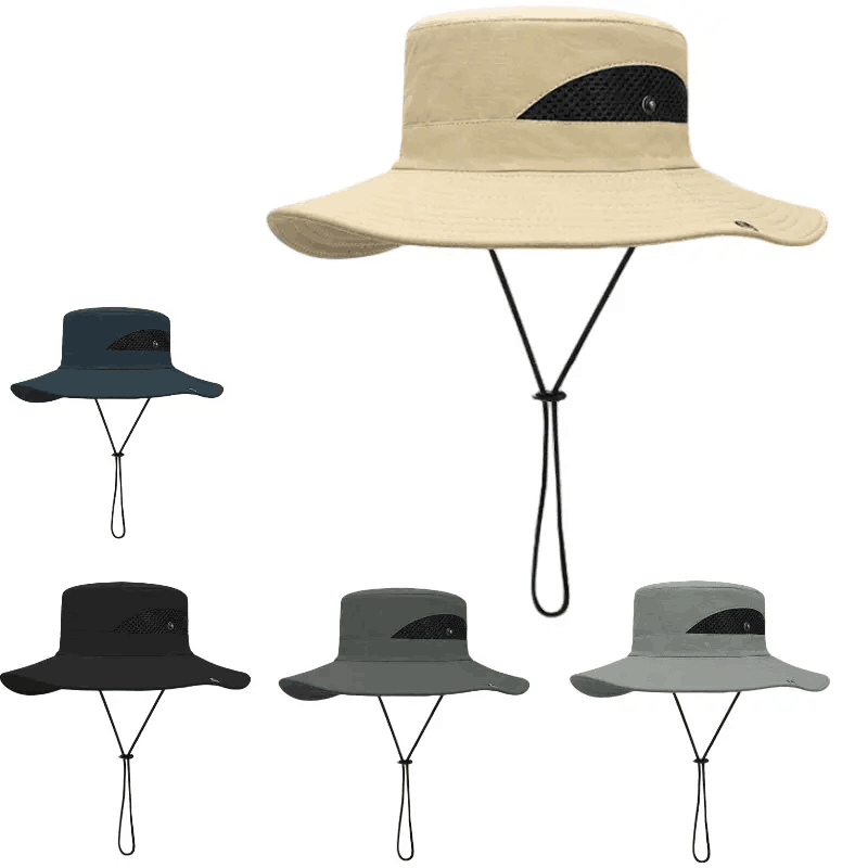 Mesh Bucket Fishing Hat 3