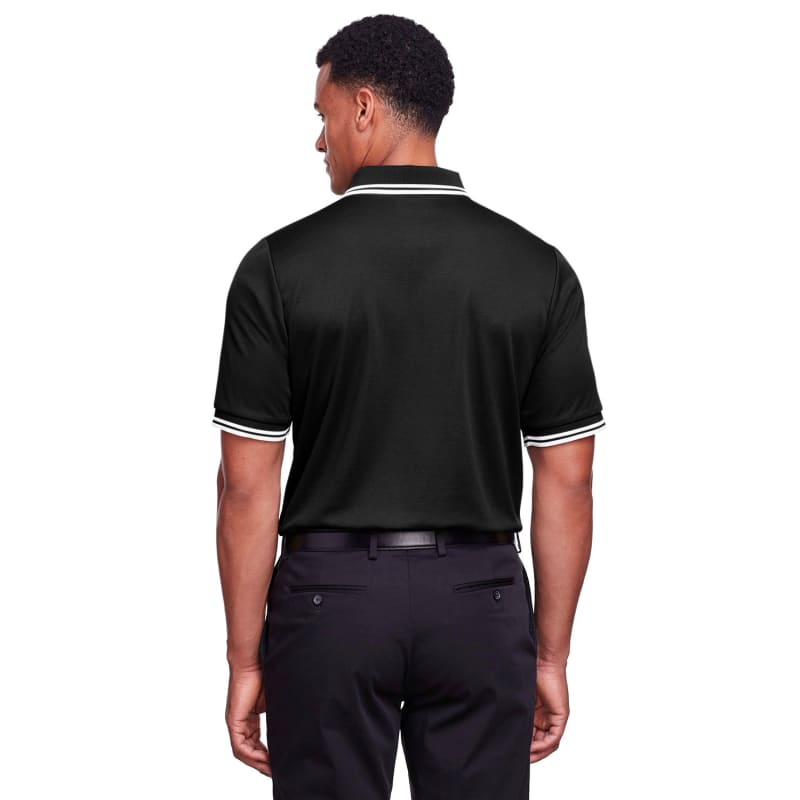 Devon & Jones Men's CrownLux Performance™ Plaited Tipped Polo 6