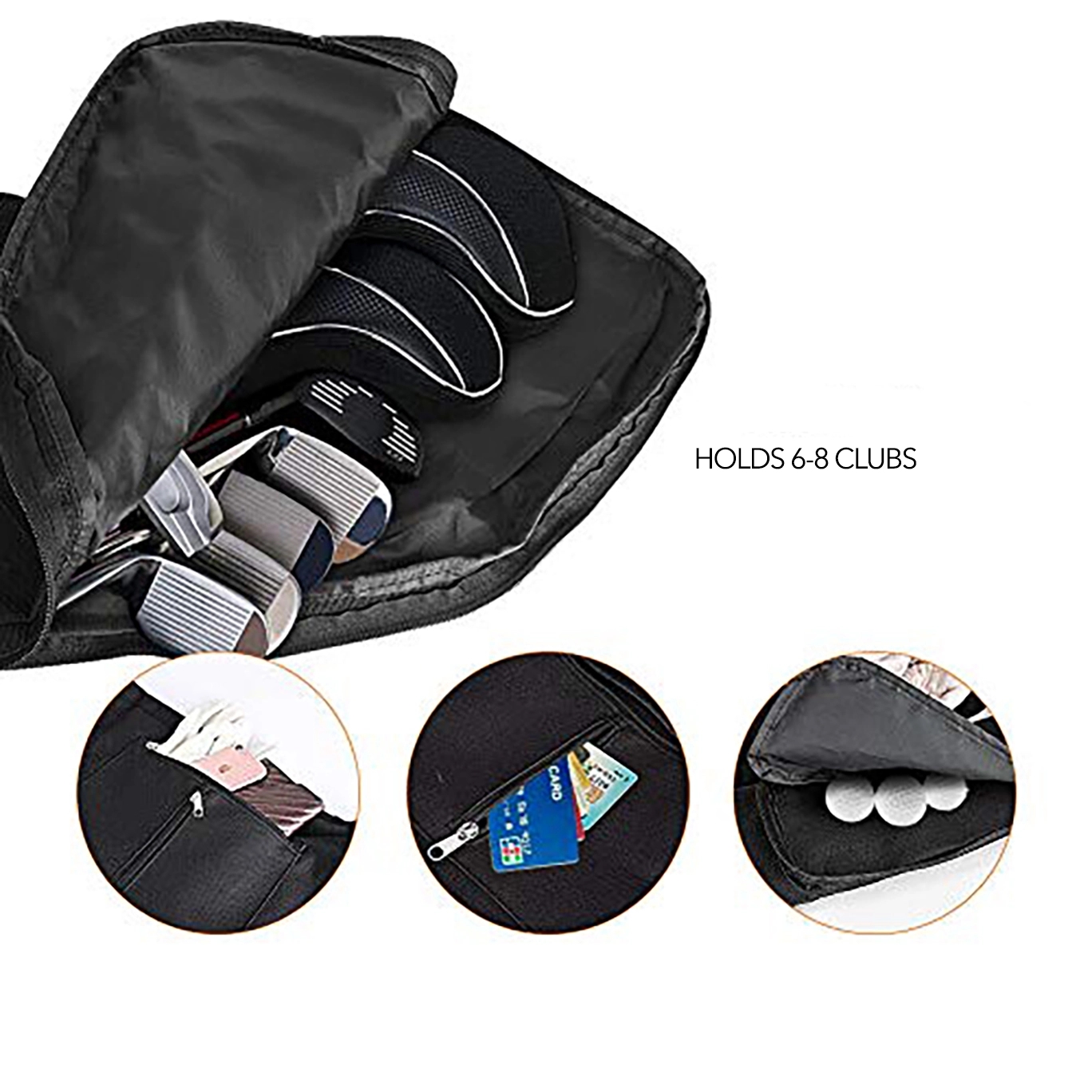 Foldable Golf Club Travel Bag 9