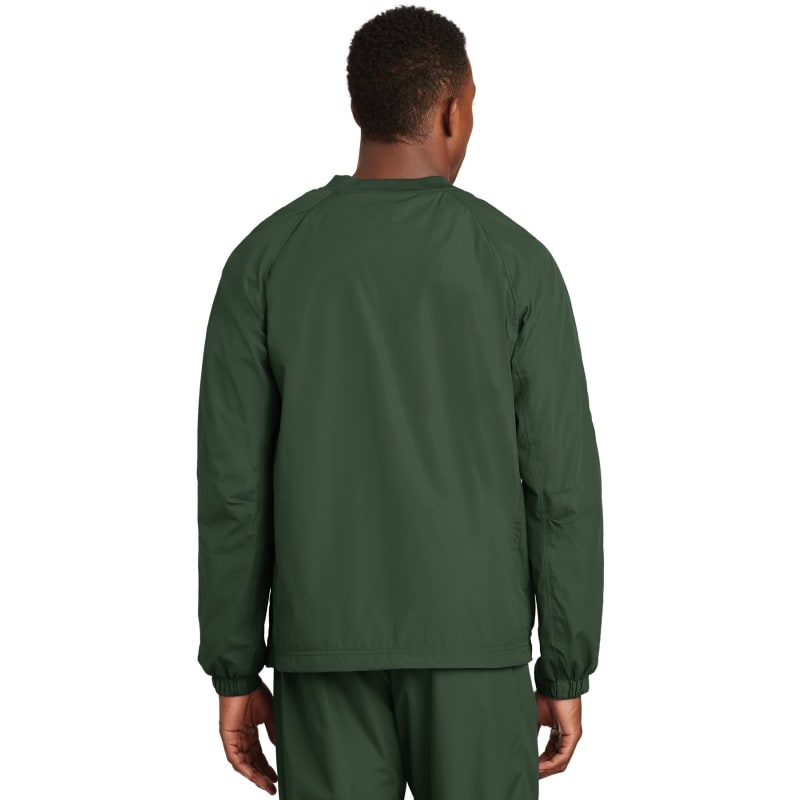 Sport-Tek Sport-Tek V-Neck Raglan Wind Shirt 2
