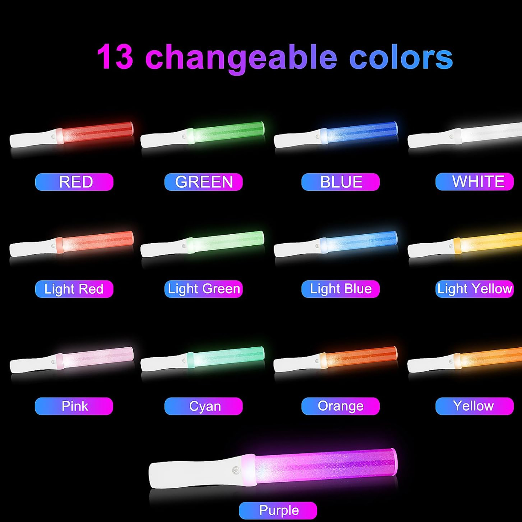 3-Mode LED Flashlight Baton 6