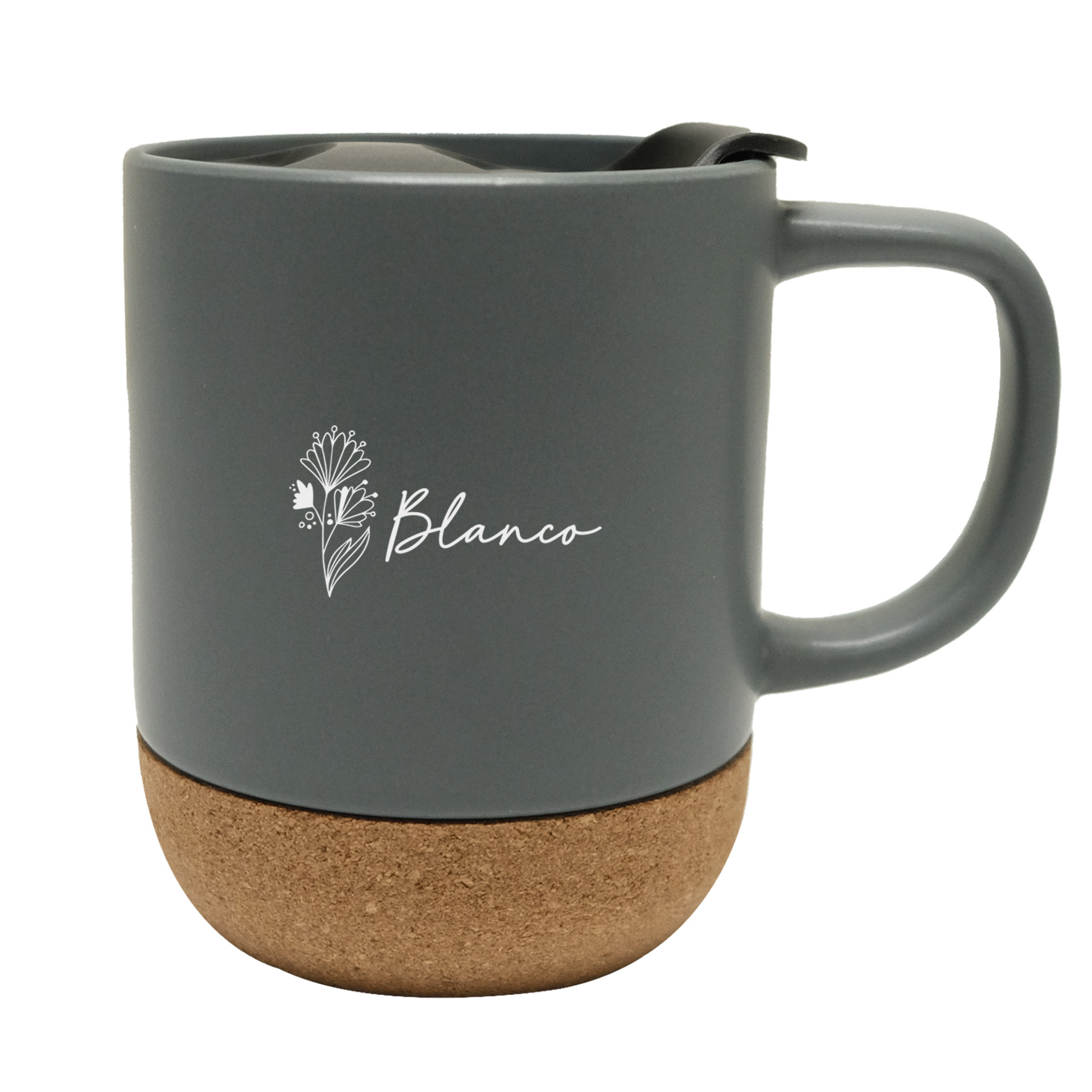 Evora 325ml (11 fl oz) Cork Base Ceramic Mug 9