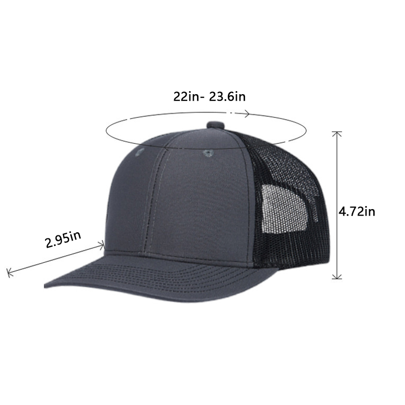 Custom Cotton Trucker Sports Sunshade Baseball Mesh Cap 6