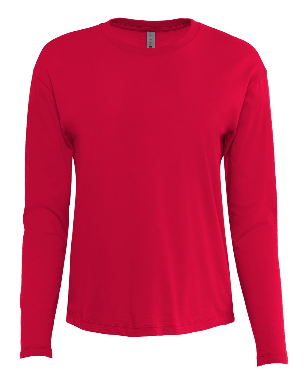 Women's Cotton Relaxed Long Sleeve T-Shirt - 3911 6