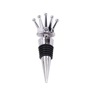 Elegant Silver Crown Wine Bottle Stopper 4