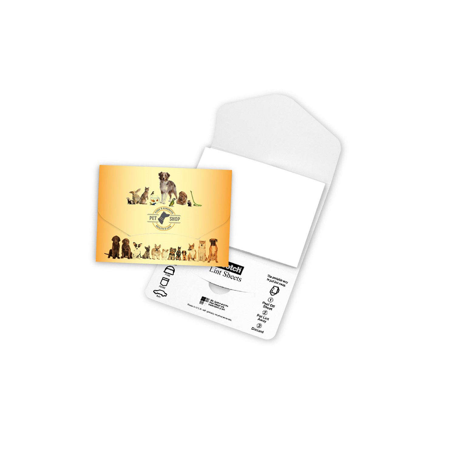 Lint Sheet Pocket Pack