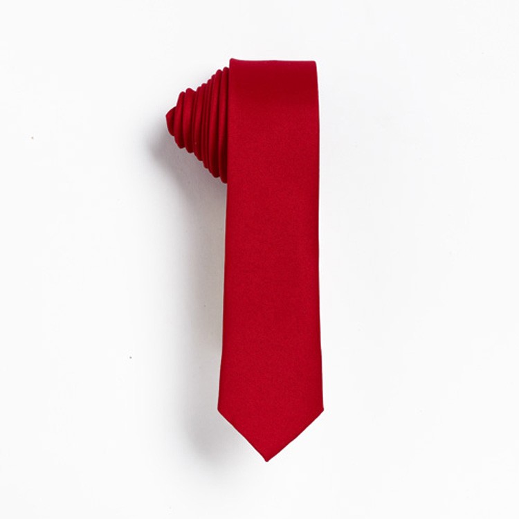 Red Skinny Tie 2