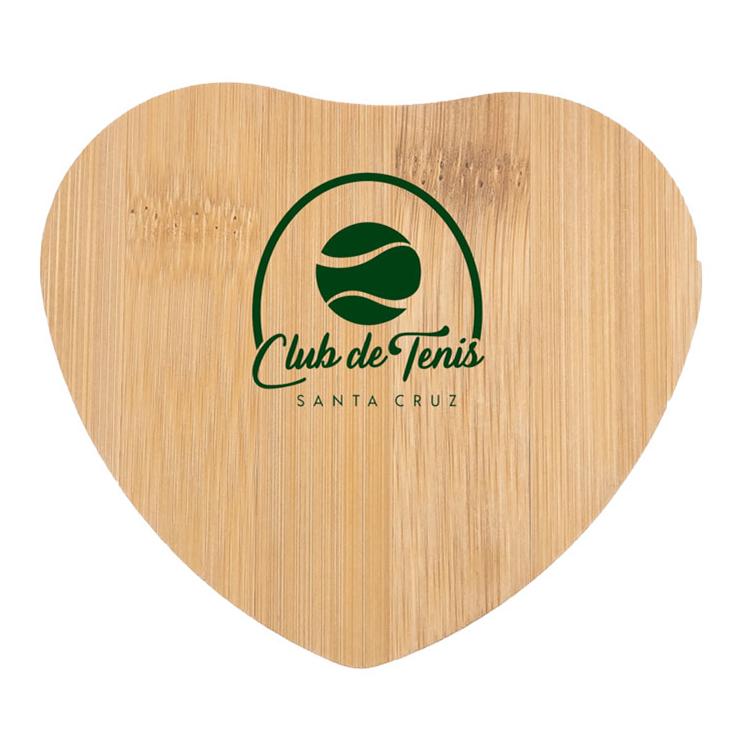 Wooden Coaster - Heart Shape