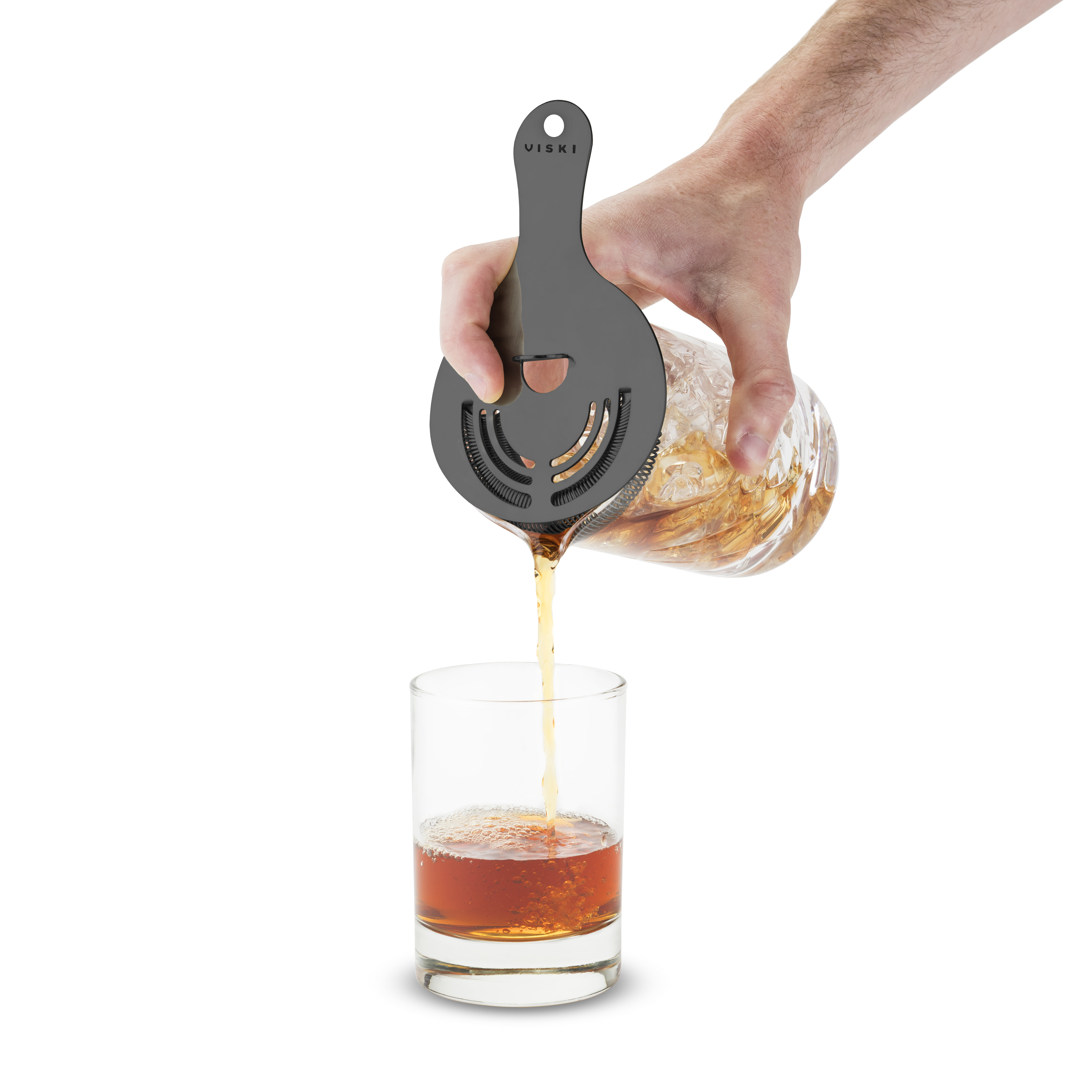 Viski® Hawthorne Cocktail Strainer 10