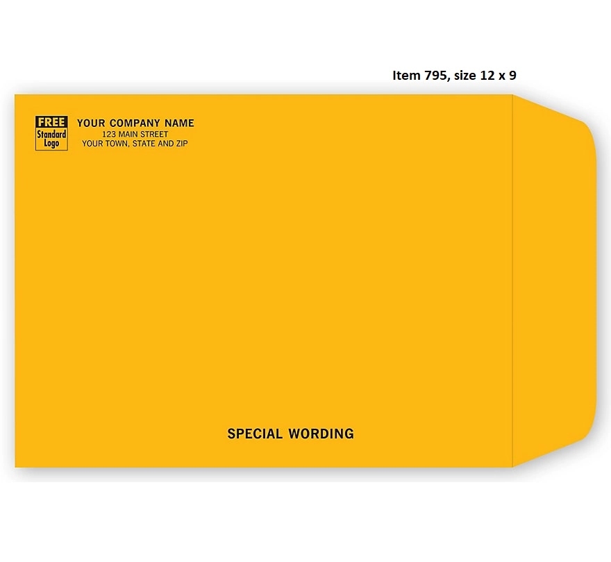 Envelopes, Kraft mailing: open end 2