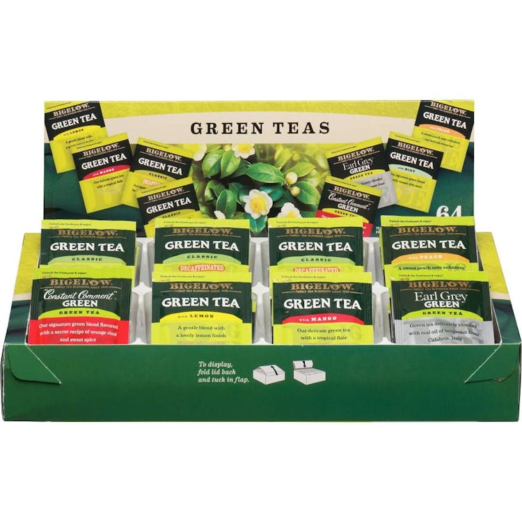 Bigelow Tea Bags - Assorted Green Teas 64 Count 1