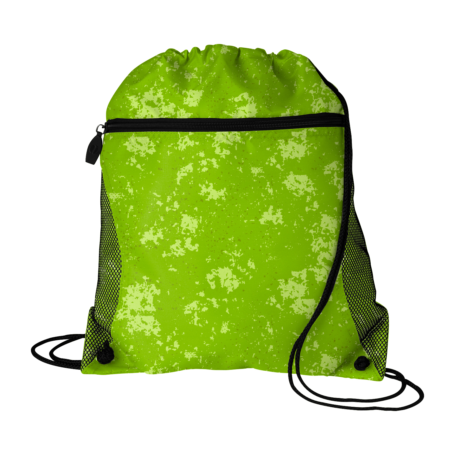 Good Value™ Distressed Printed Mesh Pocket Drawcord