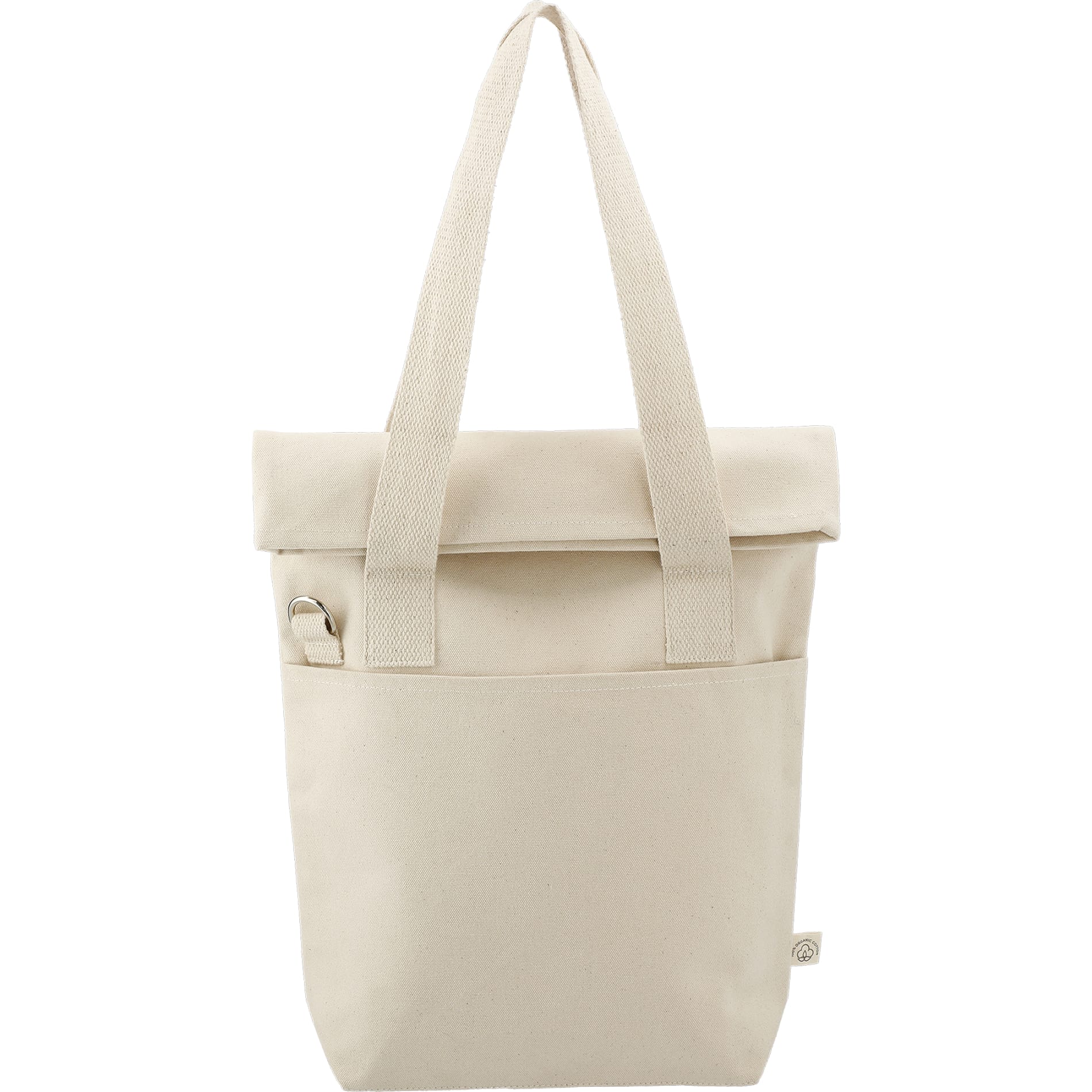 Organic 16oz Cotton Commuter Tote 9