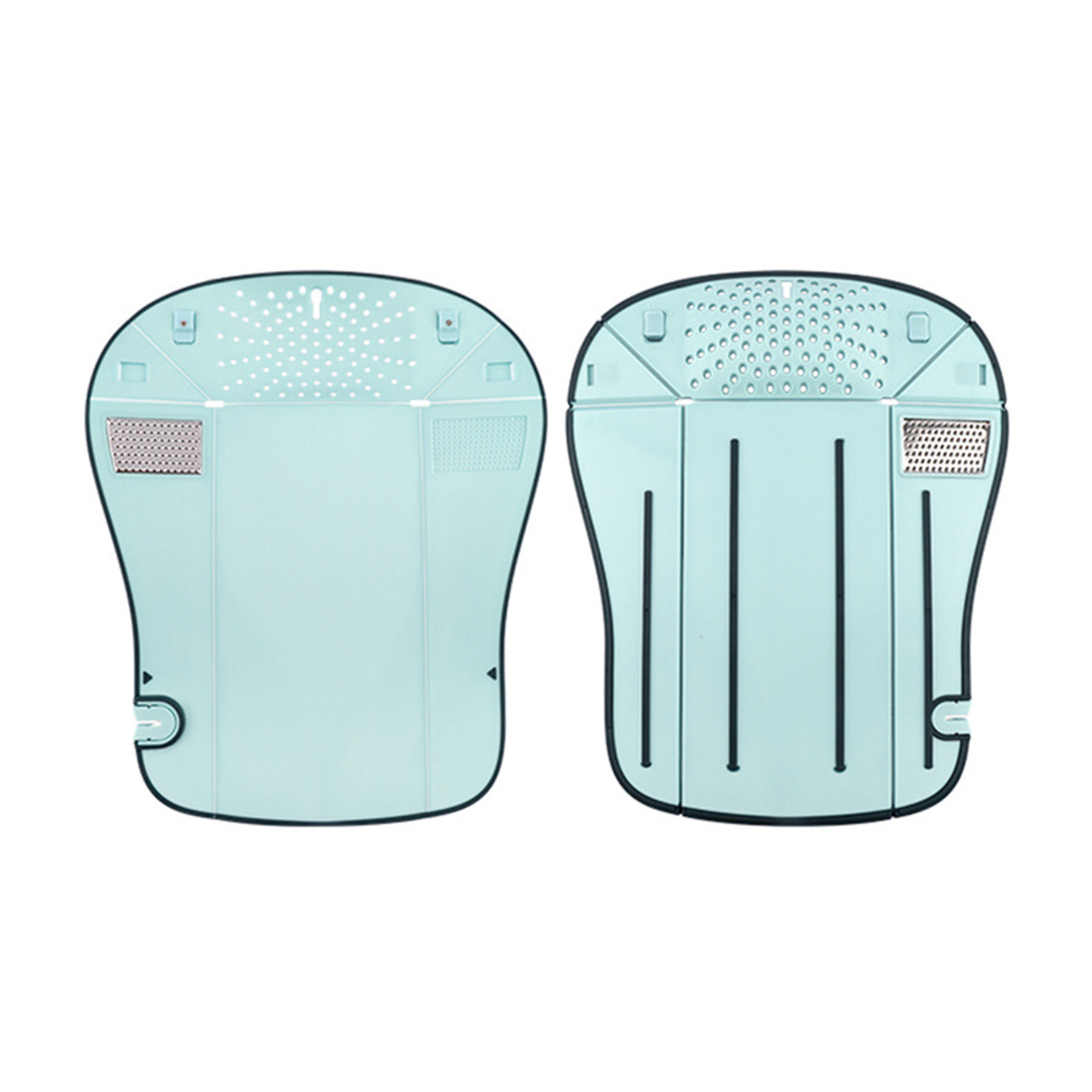 6 in 1 Folding Chopping Board Foldable Cutting Mat Strainer 7