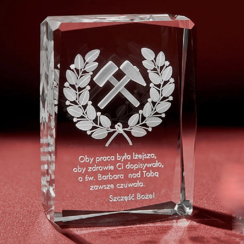 Custom 3D Crystal Cube 4
