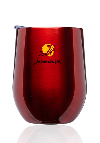 11 oz Largo Stemless Wine Glass with Lid 13