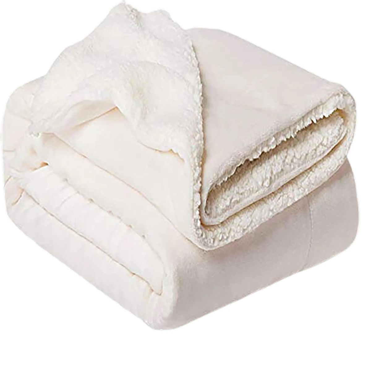 Warm Sherpa Fleece Blanket 50x60 Inch for Bedroom 27