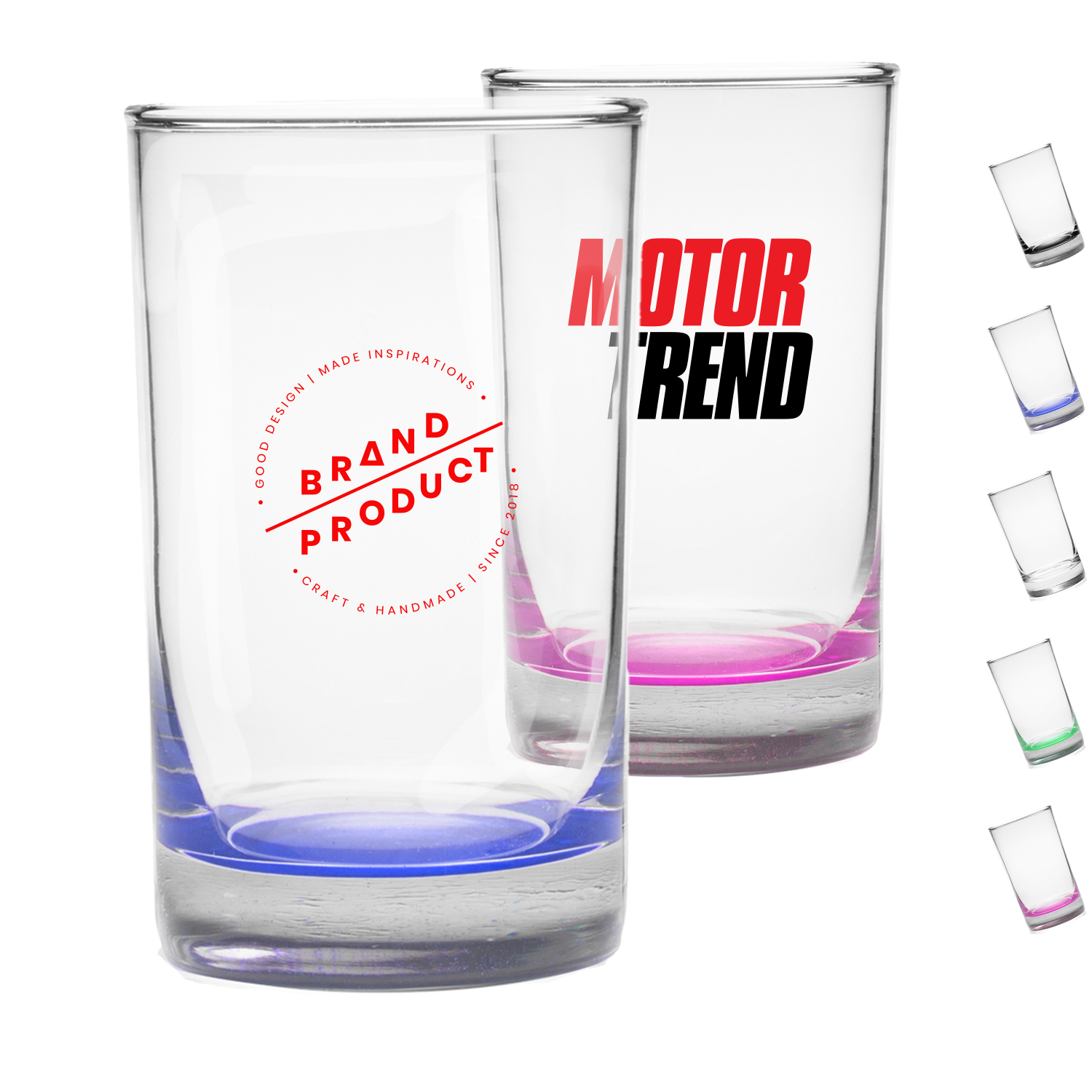 5 oz. Small Crystalline Glasses 2