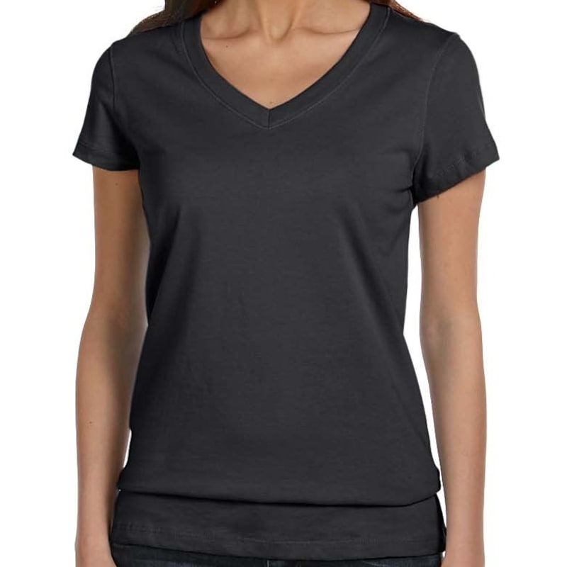 Bella Ladies Jersey Short-Sleeve V-Neck T-Shirt 6