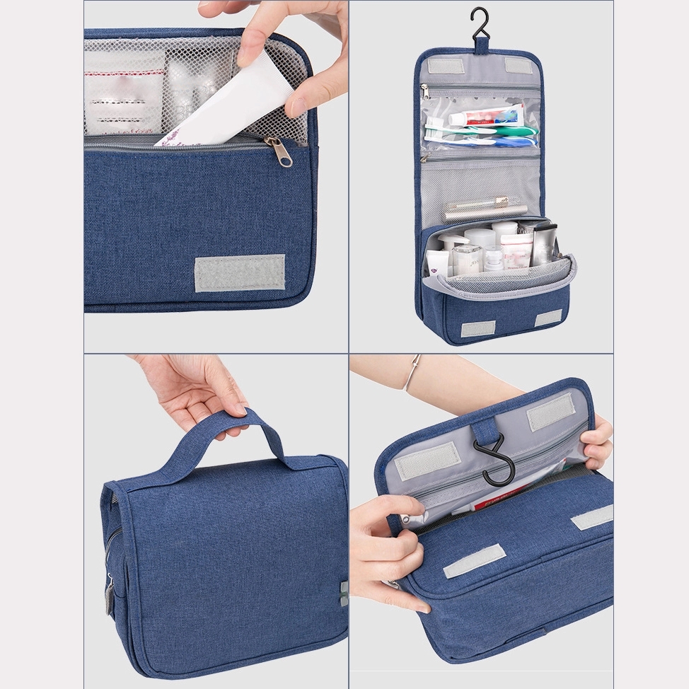 Hanging Travel Toiletry Bag & Makeup Cosmetic Organizer 8