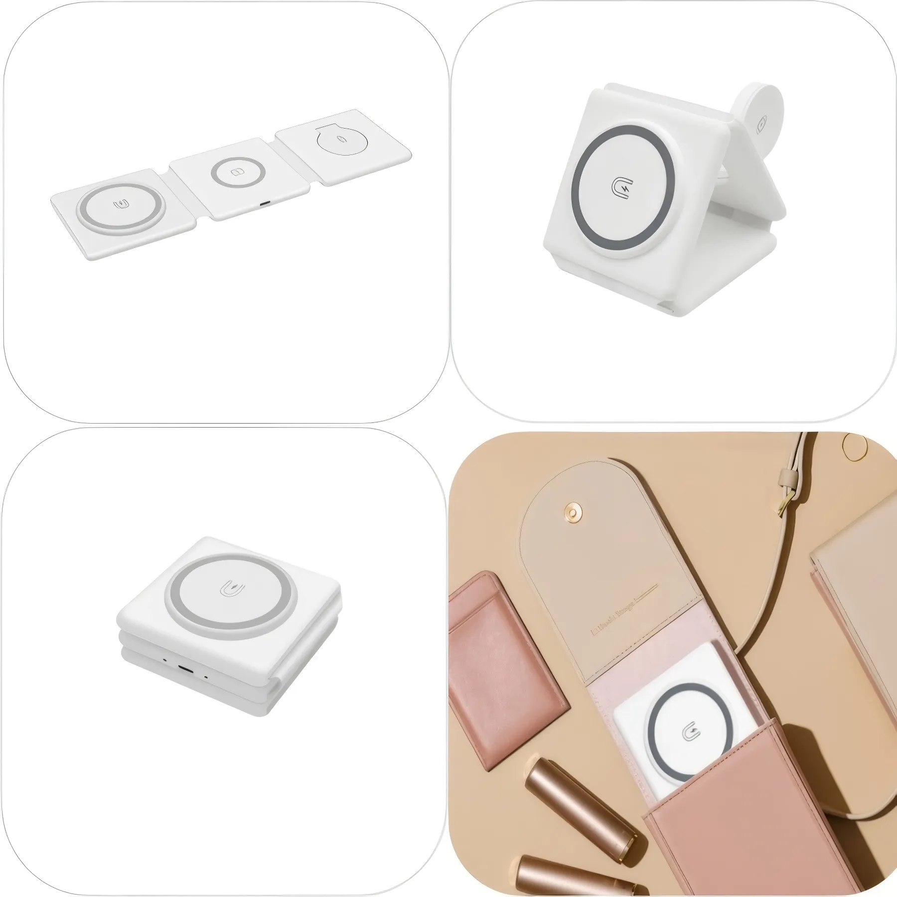 3-in-1 Foldable Magnetic Wireless Charger 4