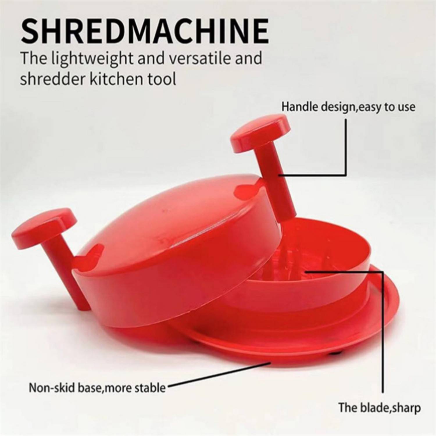 Plastic Manual Chicken Shredder Tool 6